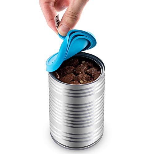 BOSHEL Cat Food Lid 2 Pack Silicone Dog Food Can Lids Dog Food Cover and Cat Food Cover