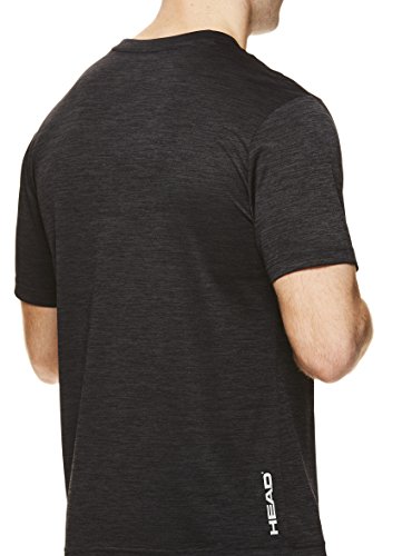 image for HEAD Men's Crewneck Gym Training & Workout T-Shirt - Short Sleeve Acti