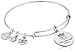 Alex and Ani Pat The Patriot Expandable Rafaelian Silver Bangle Bracelet