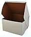 SCT White One-Piece Non-Window Bakery Boxes, 10 x 10 x 6, White, Paper, 100/Carton