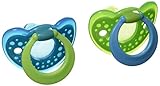 The First Years GumDrop Pacifier - Blue/Green - 3-6 months
