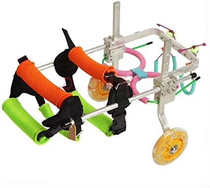 BMCYY Medical Drive Best Friend Mobility Dog Wheelchair, Rear Support Dogs Cats Wheelchair