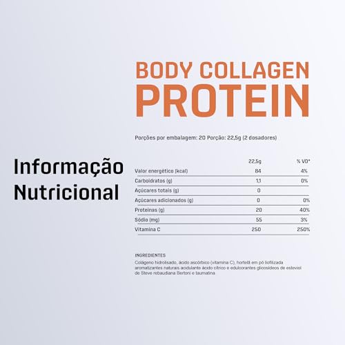 Body Collagen Protein Abacaxi com Hortelã 470g - Dux Human Health