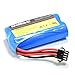 UdiRC Part UDI002-14 Battery 2x3.7V 1500mAh SM4P Plug for UDI002 RC Racing Boat