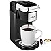 AICOK Single Cup Coffee Maker, Single Serve Coffee Brewer with Removable Cover for Most Single Cup Pods Including K-Cup pods, Quick Brew Technology, 800W, Black