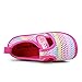 nerteo Toddler Sneakers Baby Girls Beach Sandals for Summer,Pool,Beach Colorfull/Love/Pink US 6 Toddler