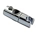 KES PTS-B1-B Replacement 23mm Hand Held Shower Bracket for Slider Height & Angle Adjustable Sprayer Holder on Slide Bar, Chrome