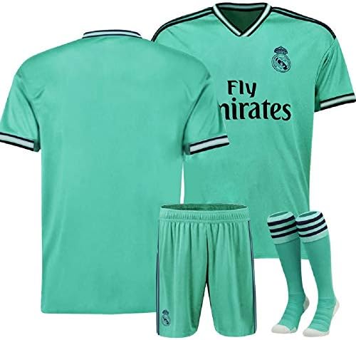 Custom Soccer Jersey for Youth Mens Kids Football Jersey Customize with Any Name & Number 2019-2020 Club Team Soccer Jersey & Shorts