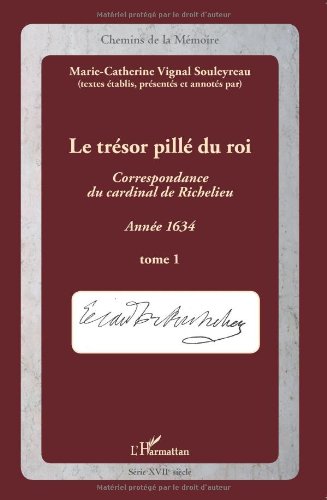 Correspondance du cardinal de Richelieu