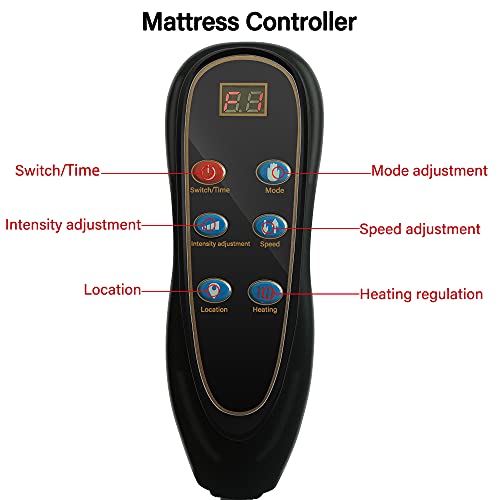 Full Body Electric Massage Mat,with 12 Vibration Motors Pad and 2