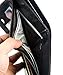 POPUCT New Men's US Dollar Bill Money Bifold Wallet(Black-large)