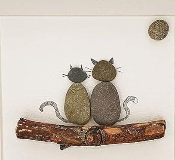 Buy Rm Pebble Art Rock Art Wall Art Wall Decor Home Decor Family Art Stone Art Love Family Canvas Art Online At Low Prices In India Amazon In