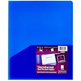 Avery Translucent Two Pocket Folder, Water