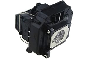 SunnyPro ELPLP64 /V13H010L64 Replacement Projector lamp Compatible with Epson VS350W, VS410, EB 1850W, 1880, D6155W, D6250, PowerLite 1850W, 1880, D6250，D6155W,