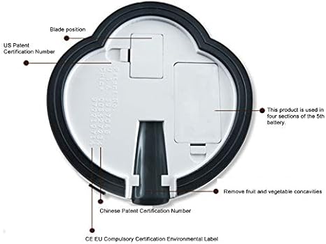 Peladora de patatas eléctrica automática Máquina de pelado de frutas