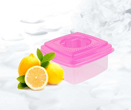 Krishna Handmade INDIAN Orange & Lemon JUICER/Hand Manual Fruit Juicer - Mini/Citrus Lemon Orange Squeezer/Best Home & Kitchen Product/Size : 5" Sq x 2.5" Depth/Colour : Pink/[Krish-Misc-PL20] - Thumbnail 3