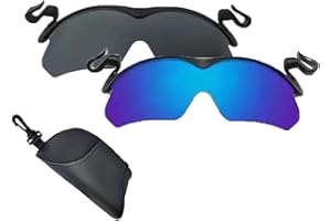 COLODAY 2024 New Polarized Clip Cap Sunglasses, Upgrade Clip Cap Sports Sunglasses Mens Clip On Sunglasses Cycling Fishing Sunglasses