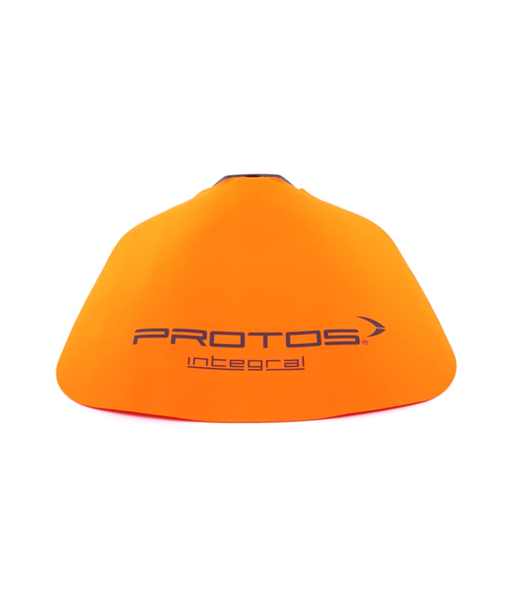 Protos Integral Neck Protection Orange Light Design
