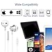 Wired Headphones, Amoner Earbuds Waterproof Sports Earphones