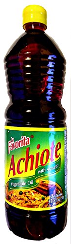 LA FAVORITA VEGETABLE OIL WITH ANNATO 16.9 OZ