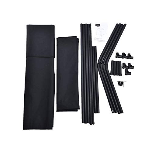 Amazon Basics Elevated Portable Pet House, Large (51 x 41 x 34 Inches