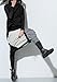 ELLAZHU Men Winter Baggy Elastic Waist Color Block Harem Capri pants Onesize GYM20