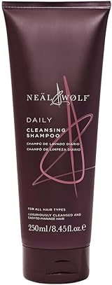 Neal & Wolf DAILY Cleansing Shampoo 250ml - Sulphate Paraben Free Hair Care view 1