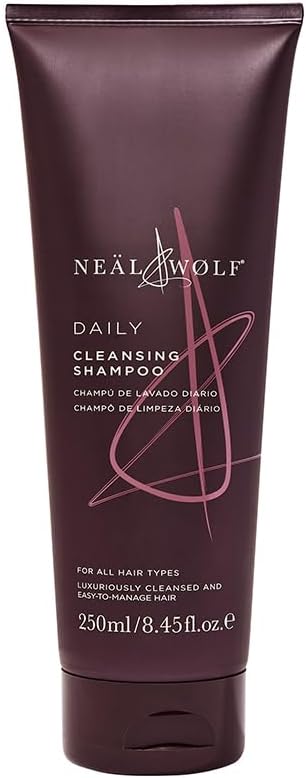 Neal & Wolf DAILY Cleansing Shampoo 250ml - Sulphate Paraben Free Hair Care