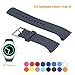 Cyeeson Samsung Gear S2 SM-R720/R730 Smart Watch Replacement Band, Accessory Soft Silicone Gel Wristband Strap Smartwatch Band for Samsung Galaxy Gear S2 SM-720/SM-730 Sport Smartwatch