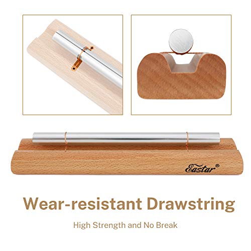 image for Eastar Solo Chime Meditation Classroom Bell with Mallet and Cloth Bag 