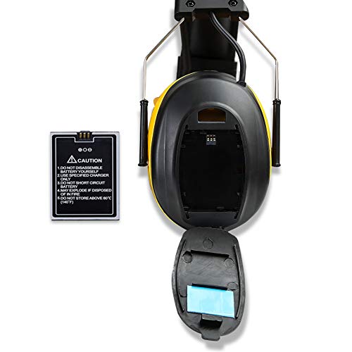 DIPFSUC Rechargeable Bluetooth AM/FM Radio Headphones,Wireless Hearing