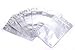Mylar Bags for Food Storage 100pcs 4x6 with Resealable Zipper and Aluminum Foil Pouch
