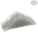 Iztoss 100pcs 26-24AWG Insulated Heat Shrink Butt Wire Electrical Crimp Terminal Connector white