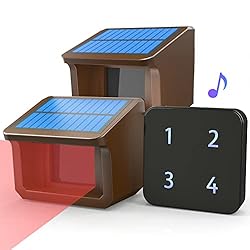 Driveway Alarms- 1/2Mile Solar Driveway Alarm