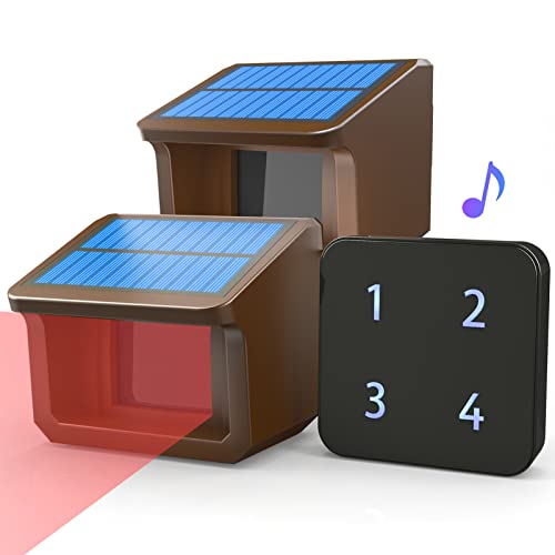 Driveway Alarms- 1/2Mile Solar Driveway Alarm