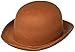 Steampunk Brown Derby Felt Hat