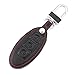 9 moon® Leather Remote Key FOB Keyless Entry Transmitter Case Cover for Nissan 3 Button