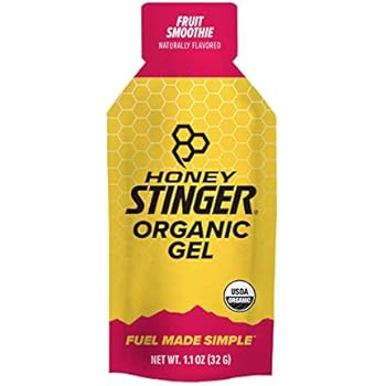 Honey Stinger Organic Energy Gel, Fruit Smoothie, Sports Nutrition, 1.1 Ounce (Pack of 24)