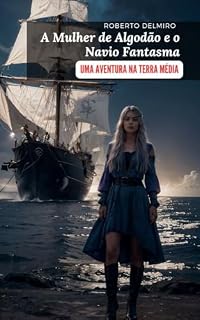 Livro A Mulher de Algodão e o Navio Fantasma: Uma Aventura na Terra Média.