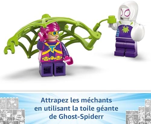 Marvel Spidey Contre Le Raptor de Gobby à la cabane dans l’Arbre - Jeu de Construction incluant des Dinosaures - Cadeau pour Les Enfants dès 4 Ans - Spidey et Ses Amis extraordinaires 11200