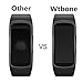 [5 pack] Samsung Gear Fit2 Screen Protector, Wtbone Full Coverage Screen Protector for Samsung Gear Fit2 (Gear Fit 2) HD Clear Anti-Bubble Film