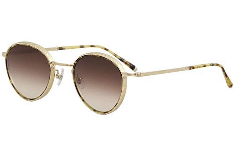 Men's M3070 M/3070 TOT-BG Tortoise/Brushed Gold Round Sunglasses 47mm