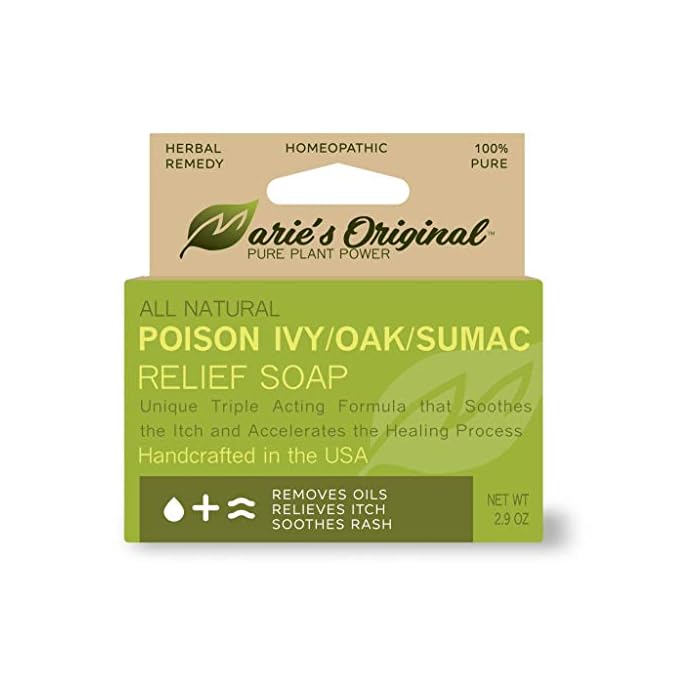 Poison Ivy Soap Bar | All Natural Poison Ivy Treatment | Anti-Itch Skin Cleanser Bar Wash for Poison Ivy, Poison Oak…
