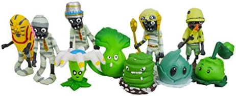 Plants Vs Zombies 2 Mini 10 Piece Set PVC Figure Collectible Model Toys E