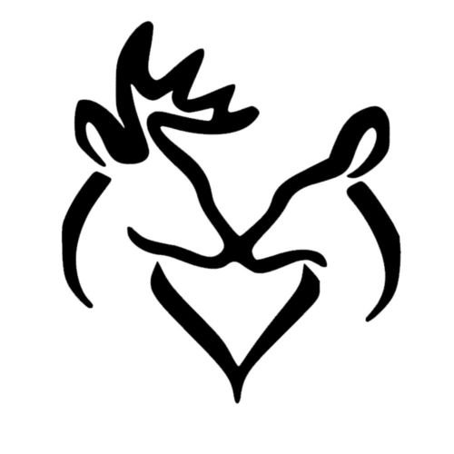 Doe Vinyl Decal Hunting Truck Sign