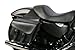 Dowco Willie & Max 59589-00 Black Jack Series: Synthetic Leather Large Slant Motorcycle Saddlebag Set, Black, Universal Fit, 19 Liter Each/38 Liter Total Capacity