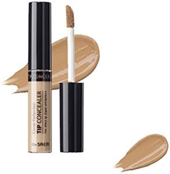 The saem [韓国 コスメ ザセム]カバーパーフェクションチップコンシーラーコントゥールベージュ Cover Perfection Tip Concealer #Contour Beige [並行輸入品]