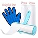 Wangstar Lint Roller for Pet Hair Remover Set, 6.7, 180 Lint Refills & Pet Hair Grooming Glove (1 T Lint Roller+3 Refills+1 Glove)