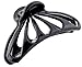 Parcelona French Rain Drop Black Small 2 3/4