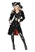 Charades Women's Pirate Vixen Jacket, Black, X-Large